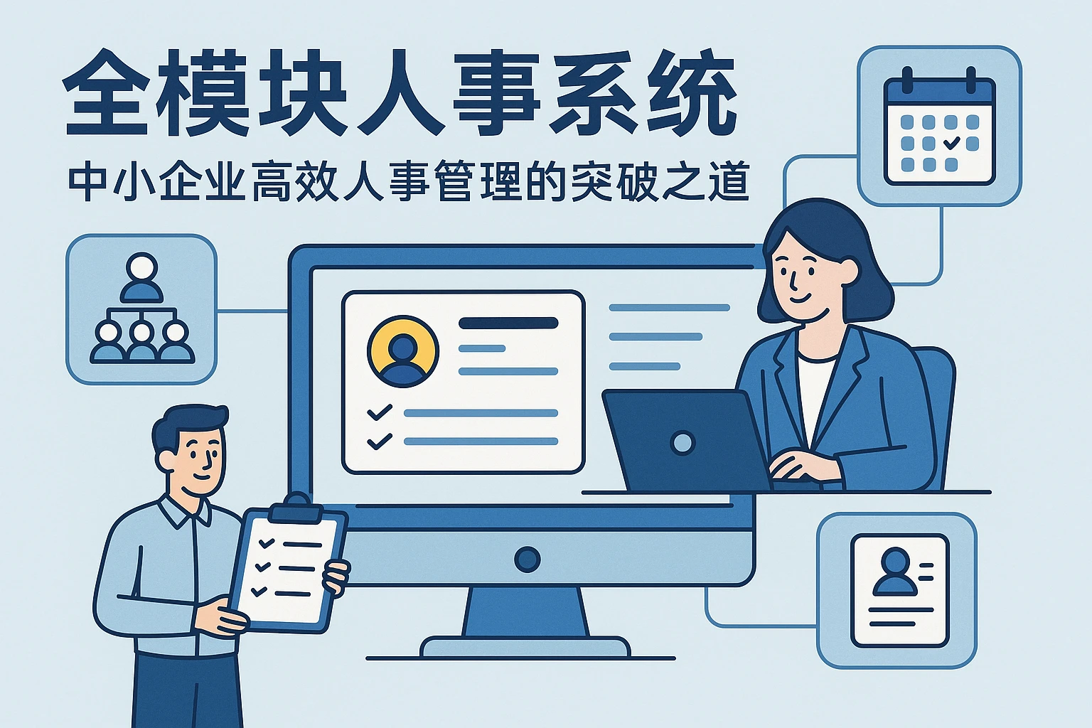 全模块人事系统:中小企业高效人事管理的突破之道