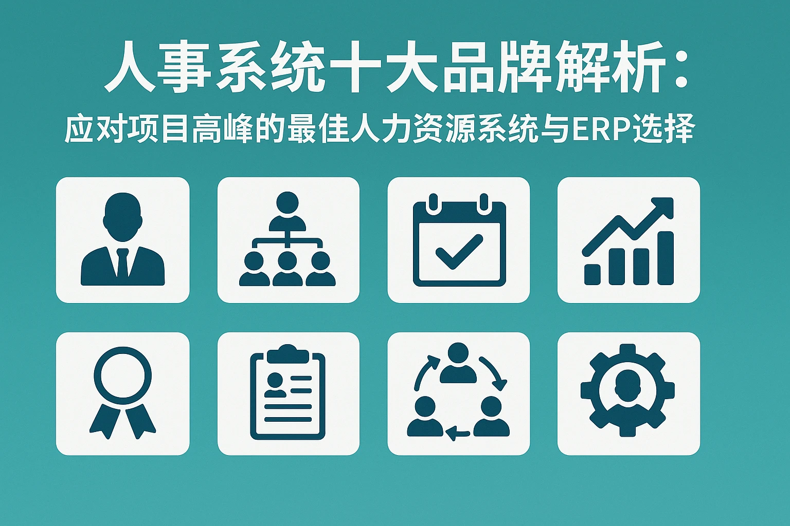 人事系统十大品牌解析：应对项目高峰的最佳人力资源系统与ERP选择