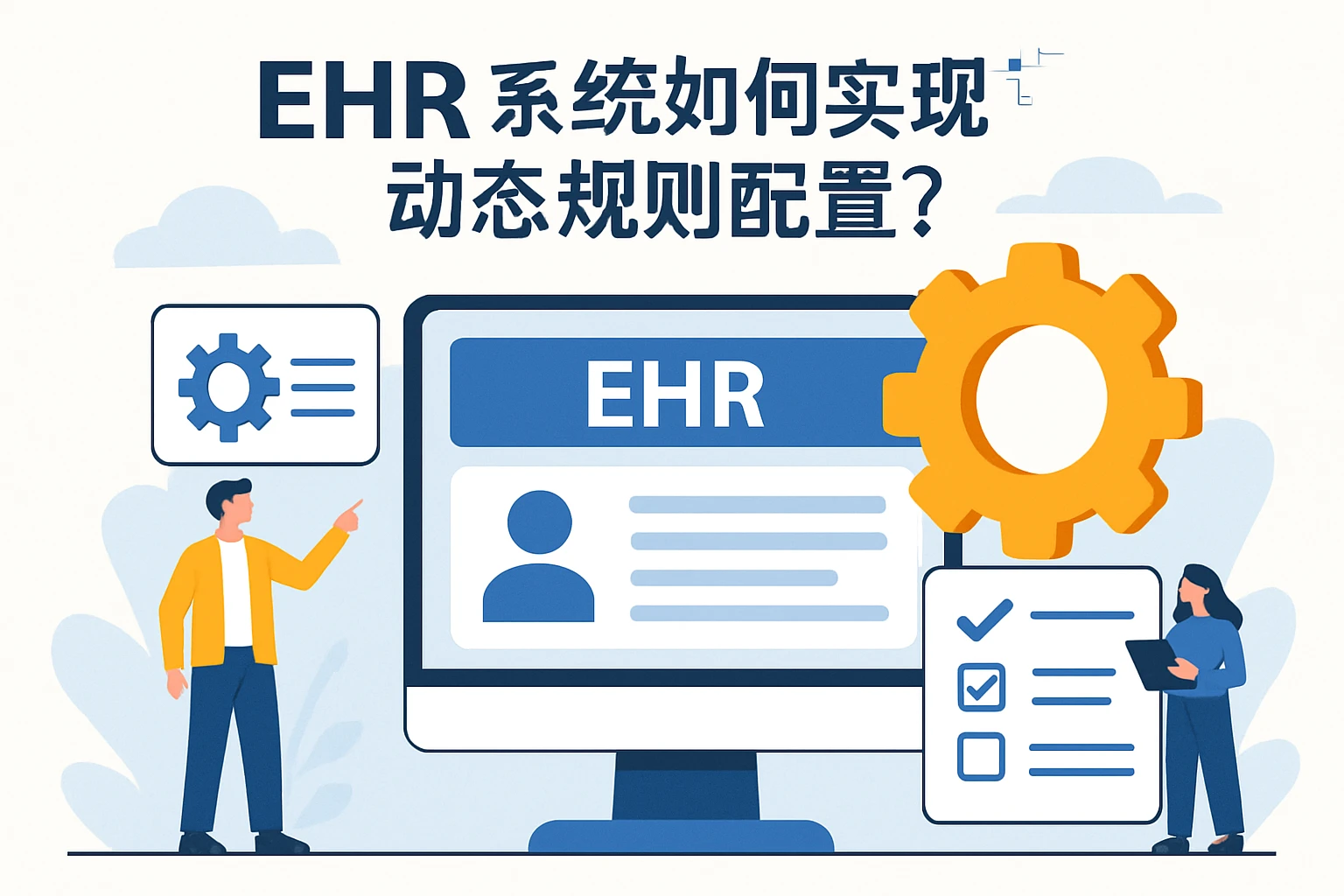 EHR系统如何实现动态规则配置？