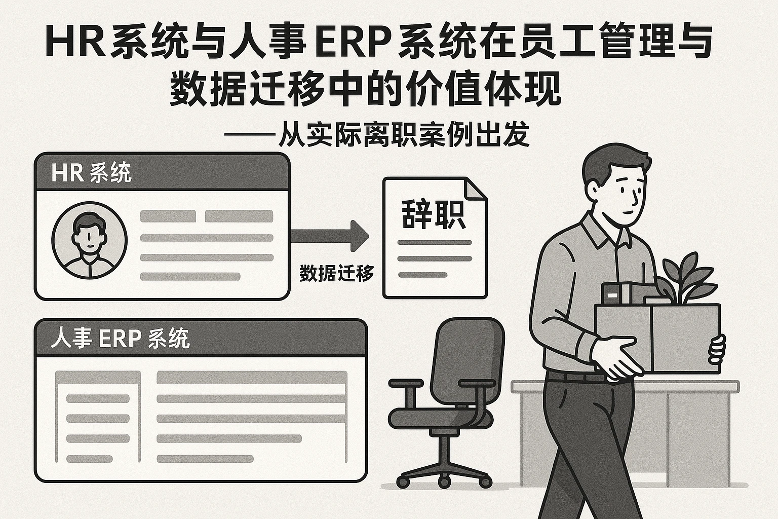 HR系统与人事ERP系统在员工管理与数据迁移中的价值体现 —— 从实际离职案例出发
