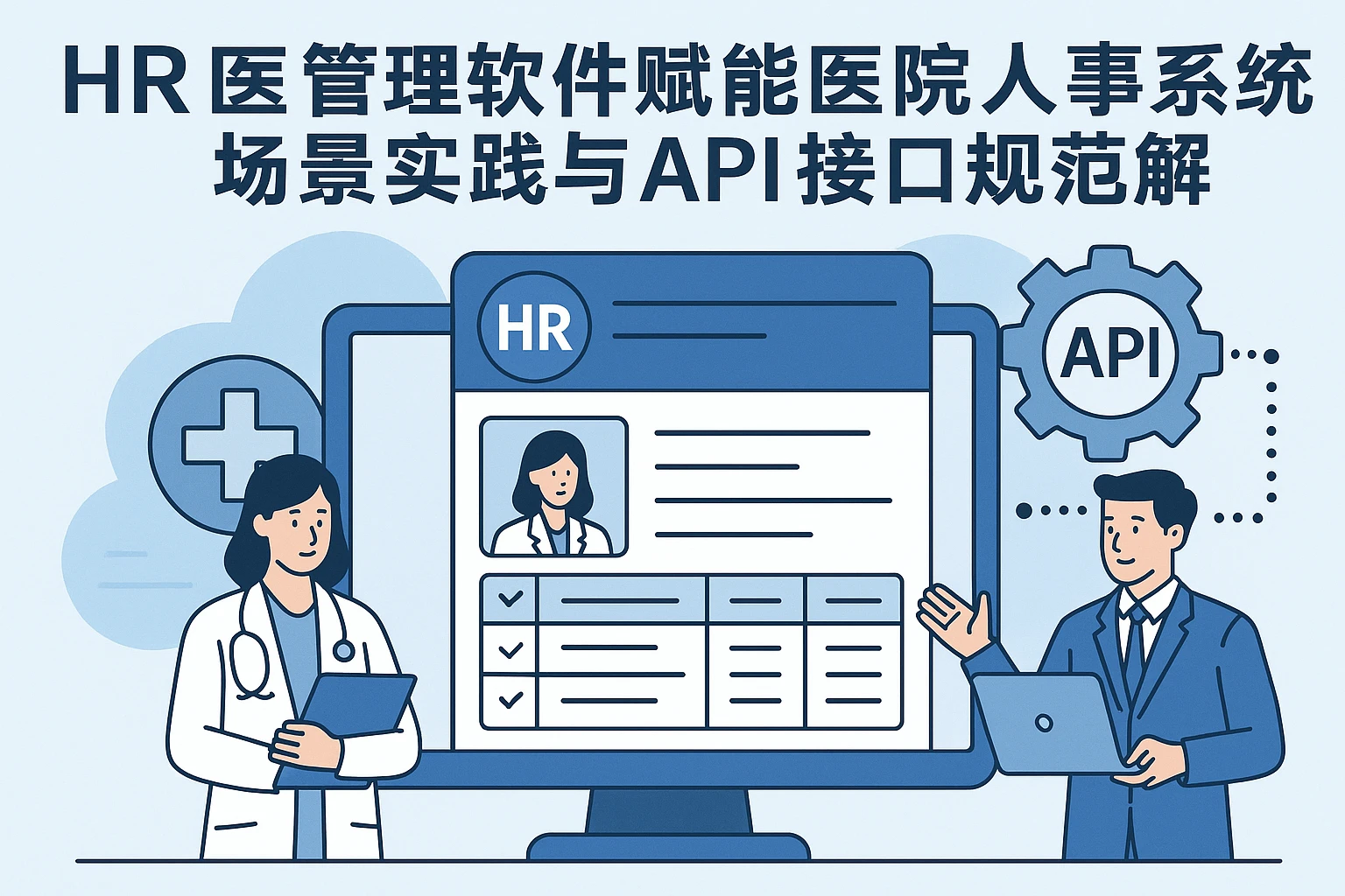 HR管理软件赋能医院人事系统场景实践与API接口规范解析