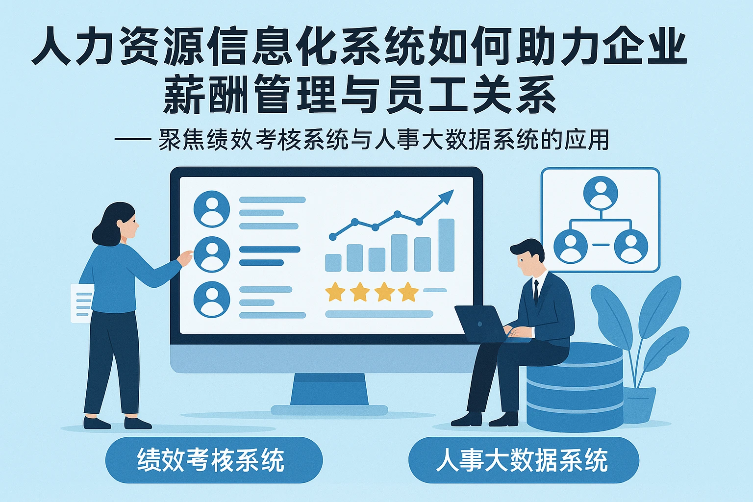 人力资源信息化系统如何助力企业薪酬管理与员工关系 —— 聚焦绩效考核系统与人事大数据系统的应用