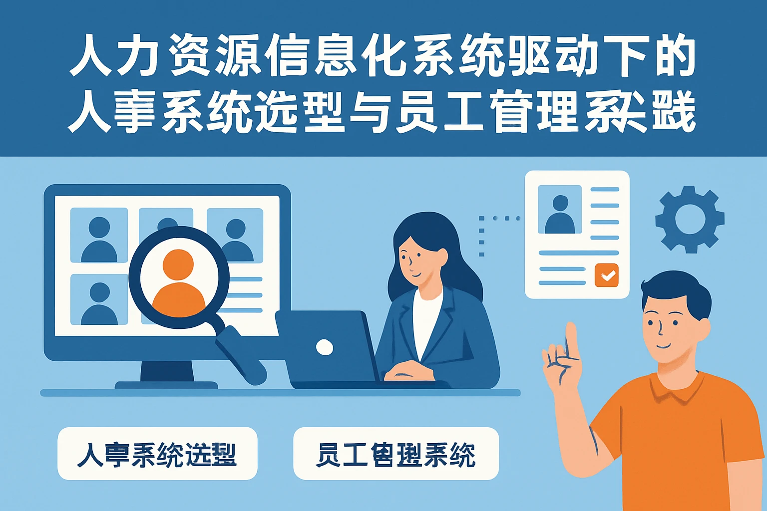 人力资源信息化系统驱动下的人事系统选型与员工管理系统实践