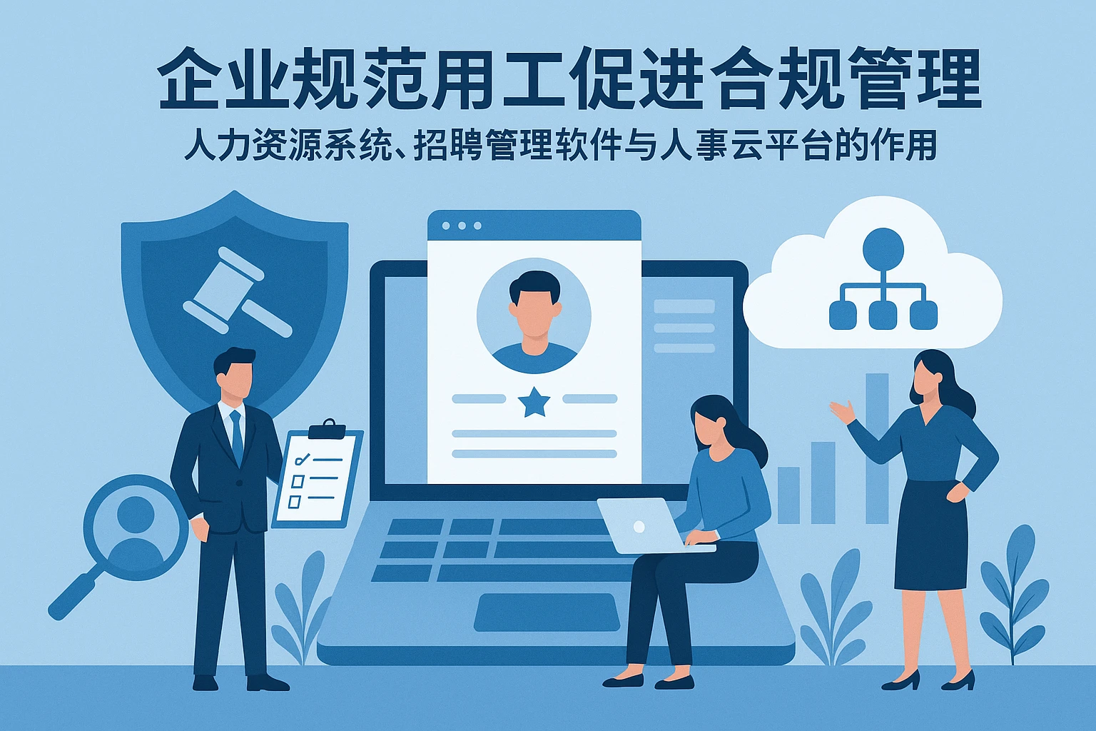 企业规范用工促进合规管理——人力资源系统、招聘管理软件与人事云平台的作用
