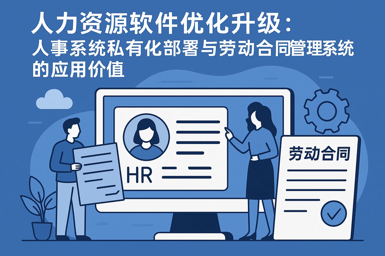 人力资源软件优化升级：人事系统私有化部署与劳动合同管理系统的应用价值
