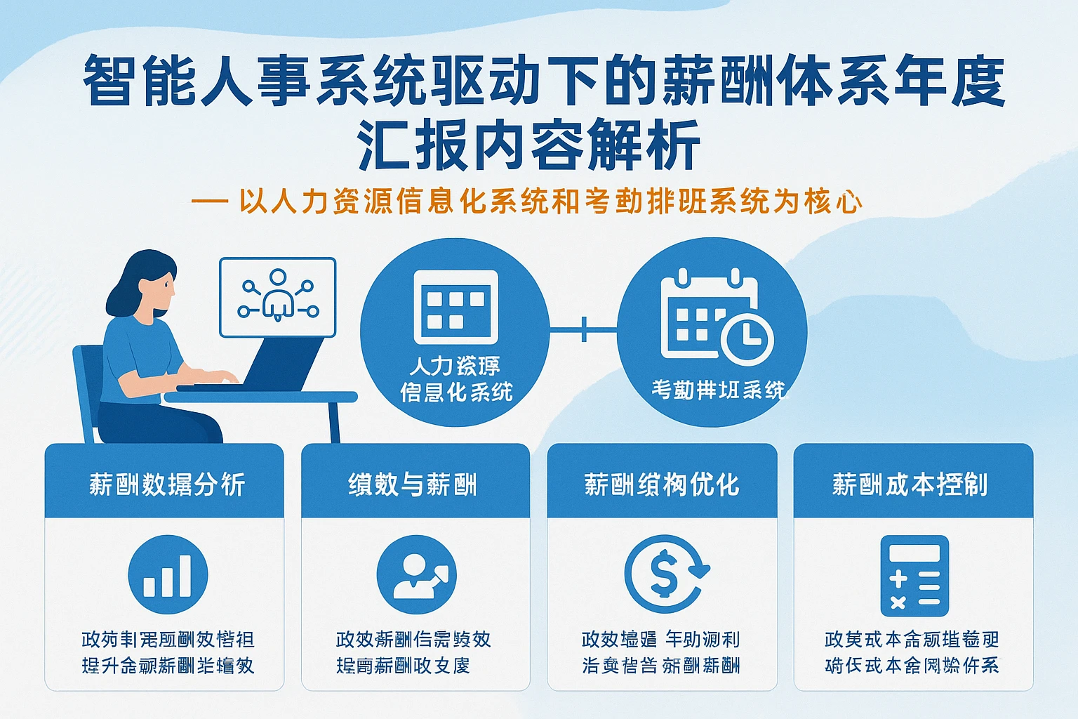 智能人事系统驱动下的薪酬体系年度汇报内容解析——以人力资源信息化系统和考勤排班系统为核心