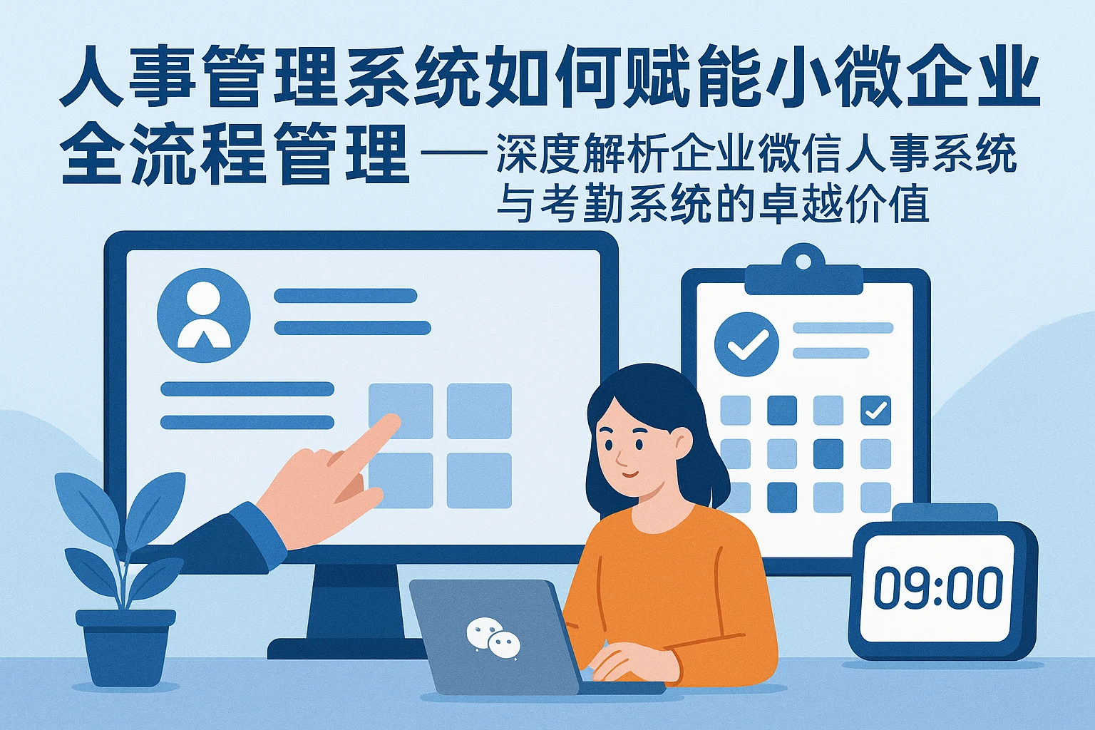 人事管理系统如何赋能小微企业全流程管理——深度解析企业微信人事系统与考勤系统的卓越价值