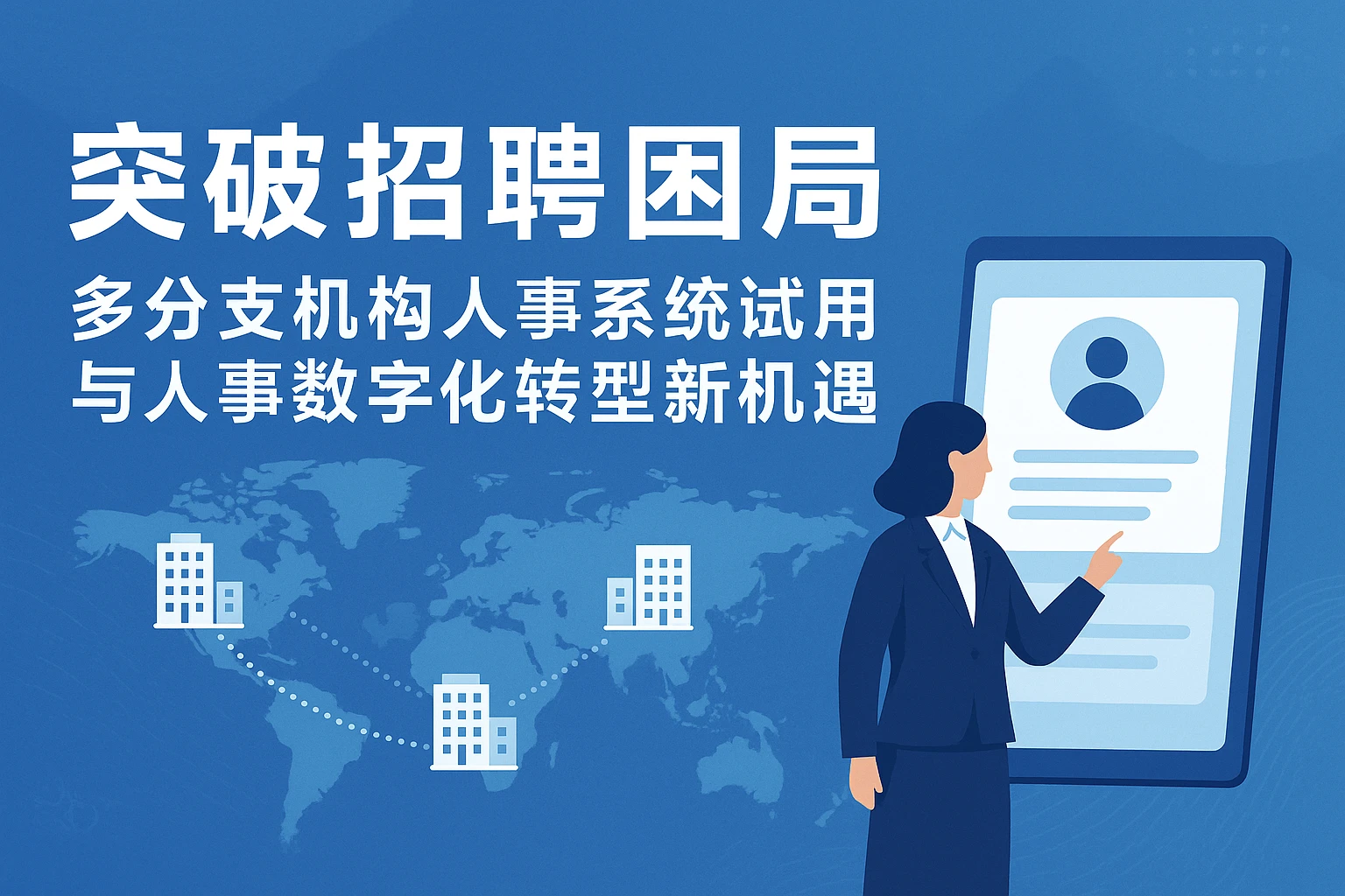 突破招聘困局：多分支机构人事系统试用与人事数字化转型新机遇