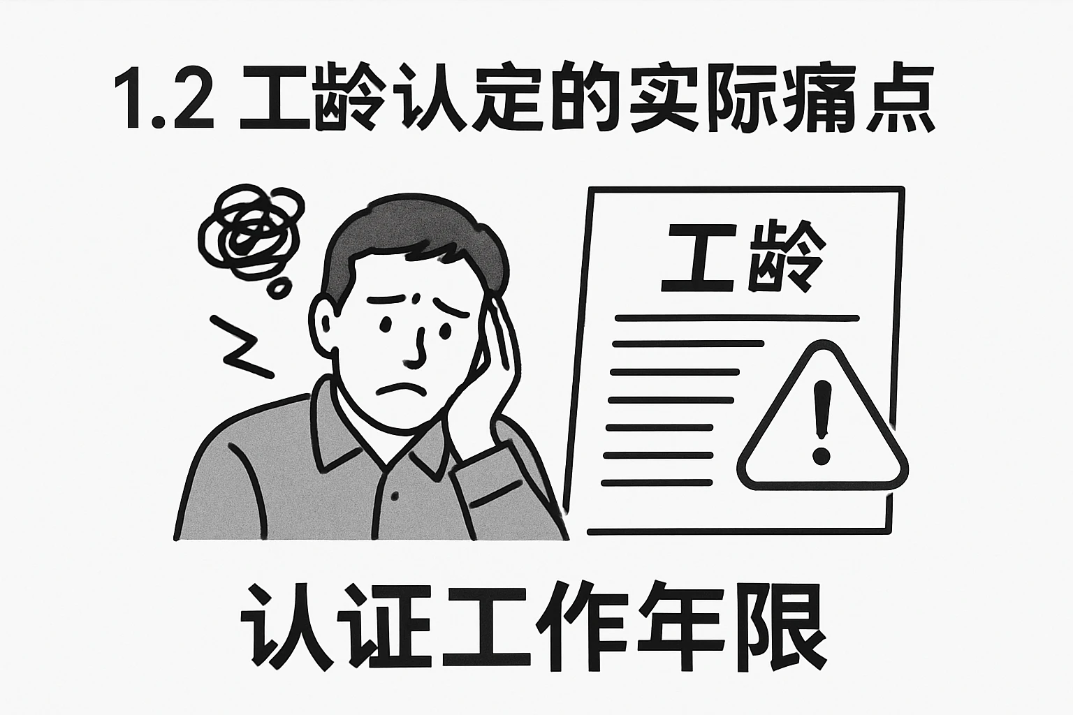 1.2 工龄认定的实际痛点