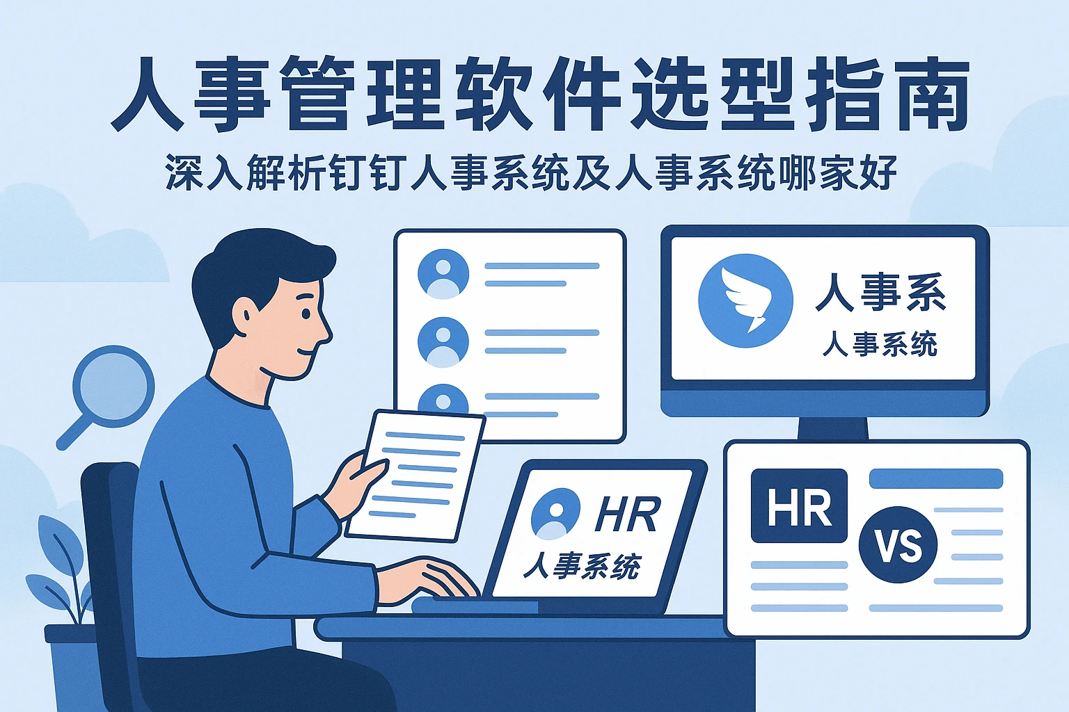 人事管理软件选型指南：深入解析钉钉人事系统及人事系统哪家好
