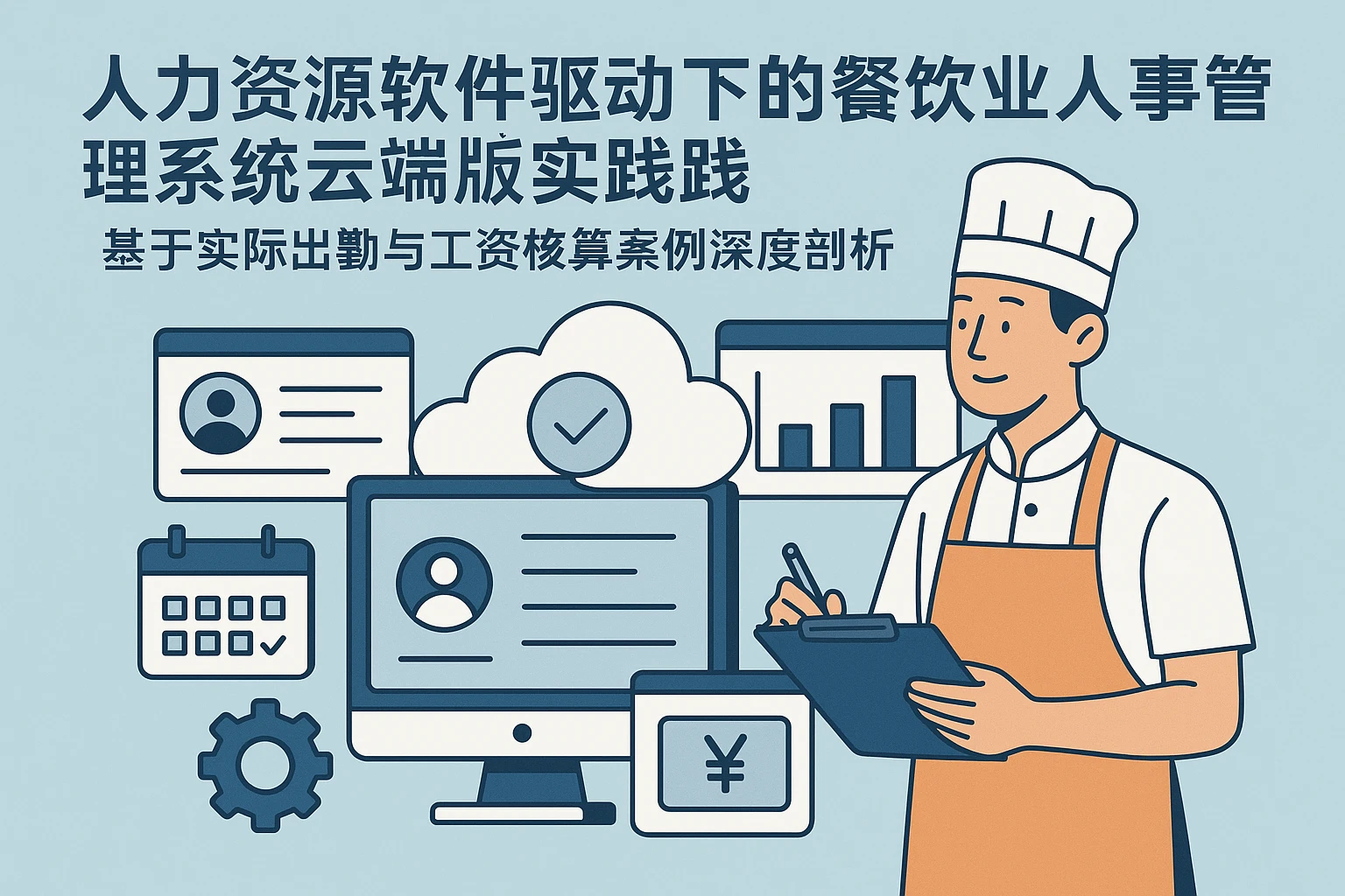 人力资源软件驱动下的餐饮业人事管理系统云端版实践——基于实际出勤与工资核算案例深度剖析