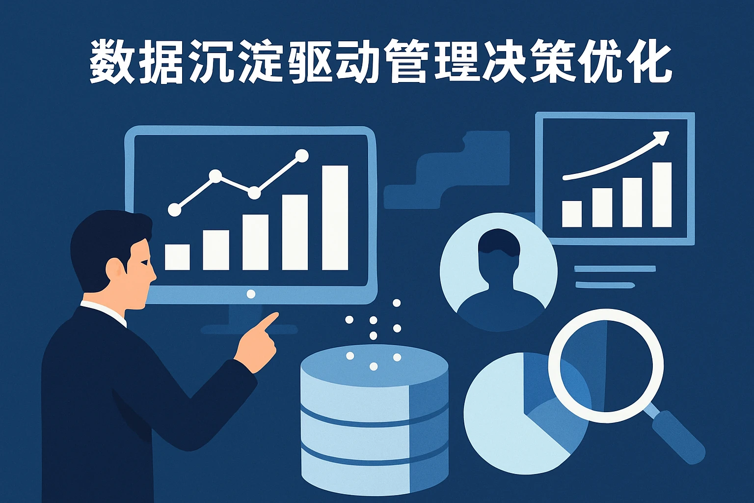 数据沉淀驱动管理决策优化
