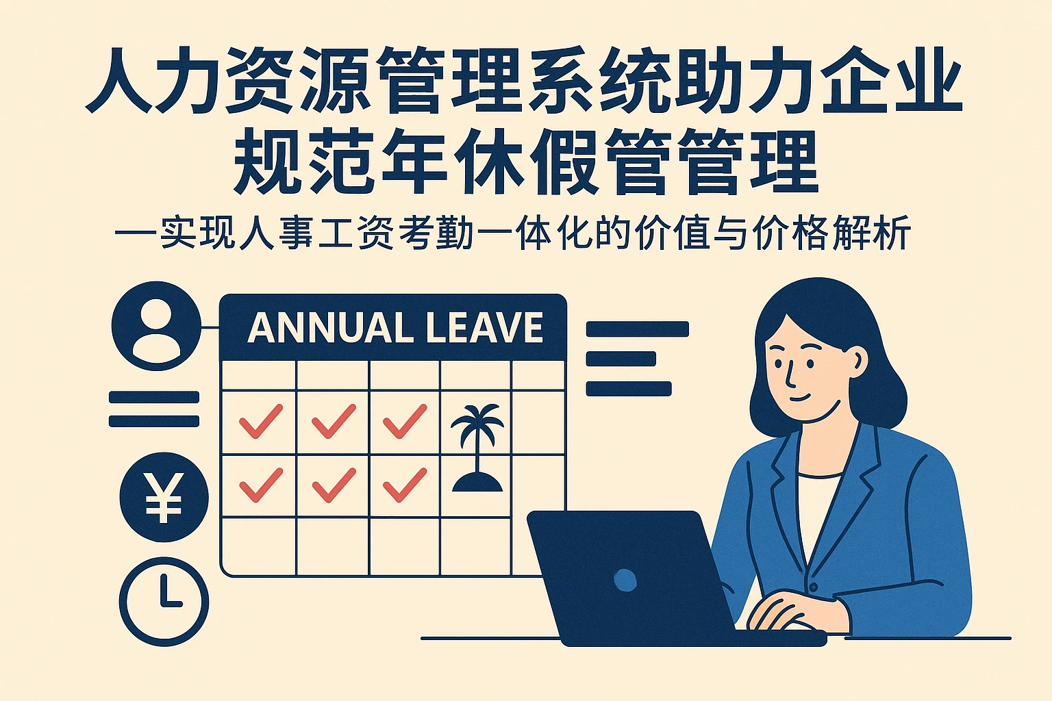 人力资源管理系统助力企业规范年休假管理——实现人事工资考勤一体化的价值与价格解析
