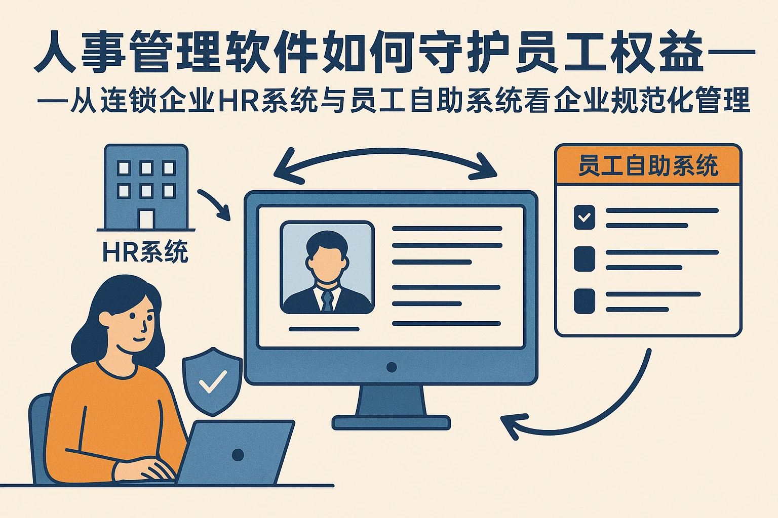 人事管理软件如何守护员工权益——从连锁企业HR系统与员工自助系统看企业规范化管理