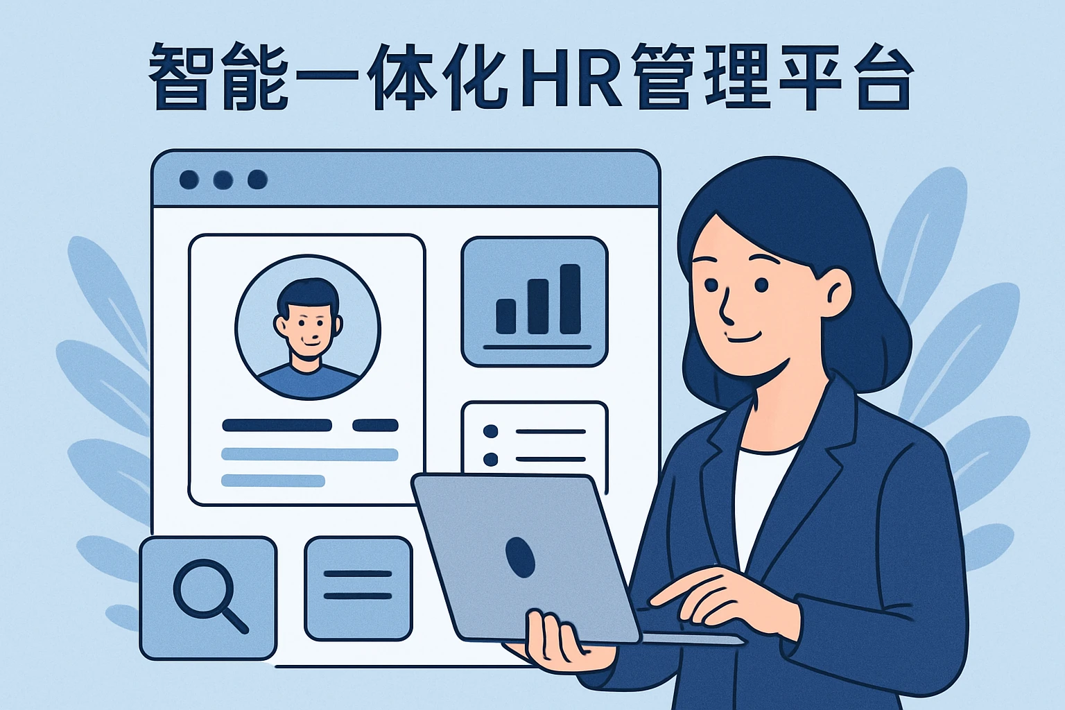 1. 智能一体化HR管理平台