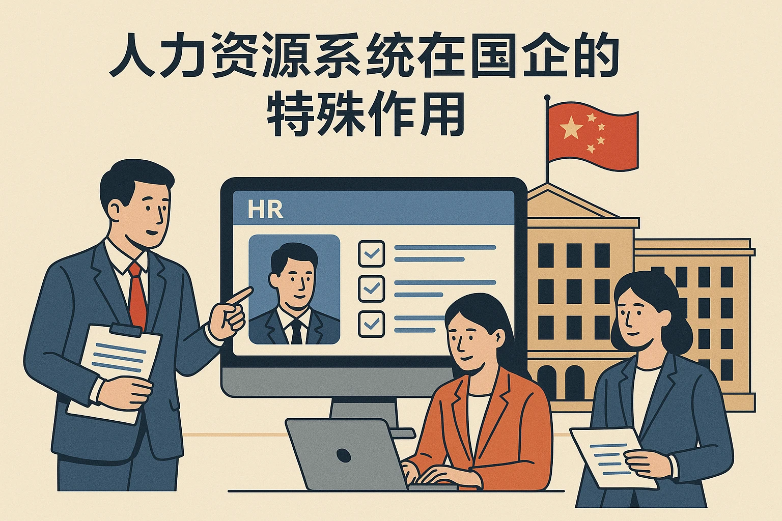 2. 人力资源系统在国企的特殊作用