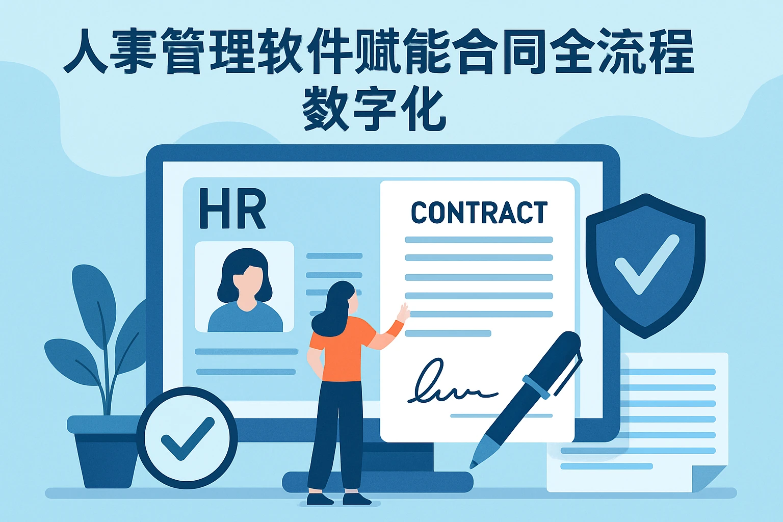 1.2 人事管理软件赋能合同全流程数字化