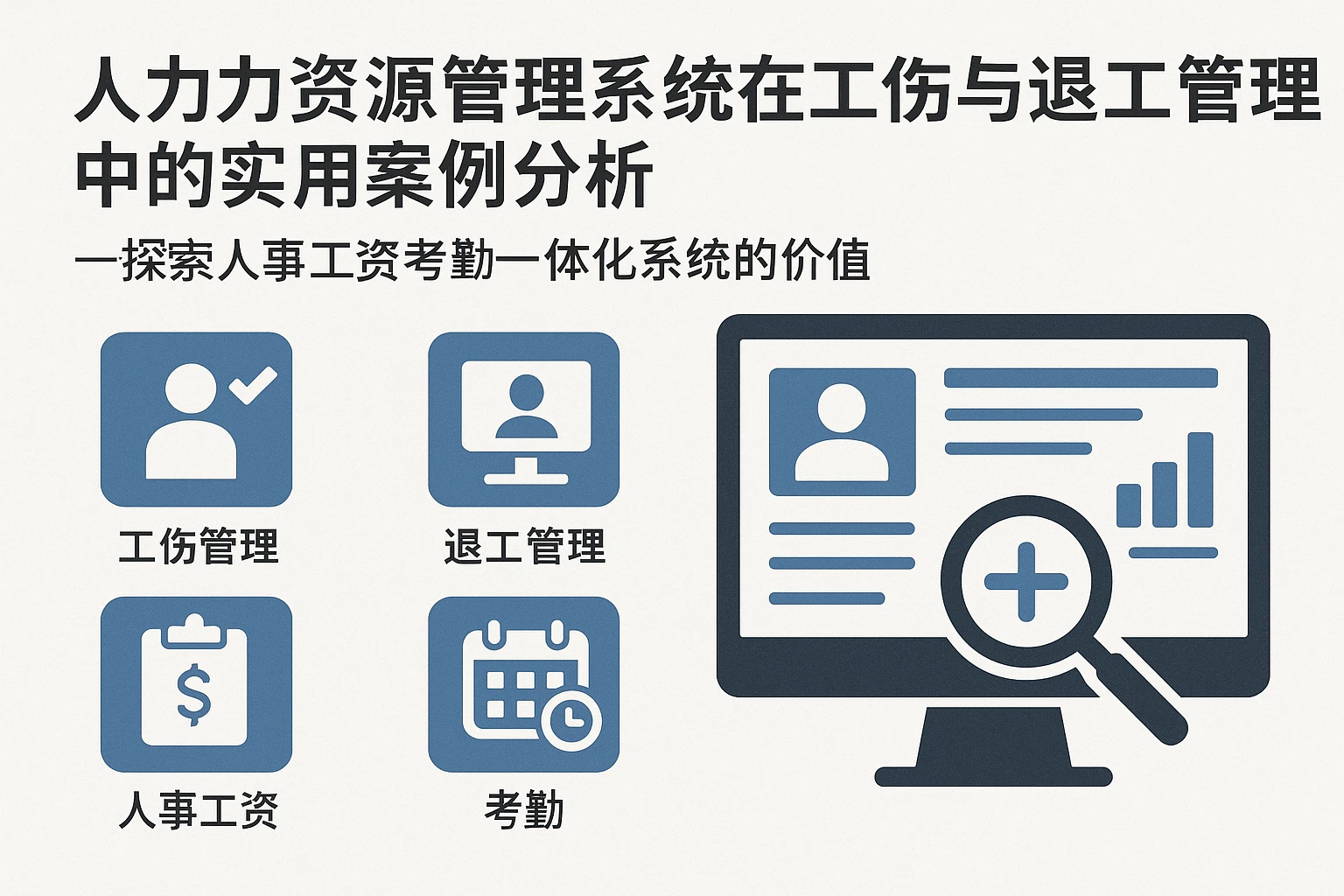 人力资源管理系统在工伤与退工管理中的实用案例分析——探索人事工资考勤一体化系统的价值