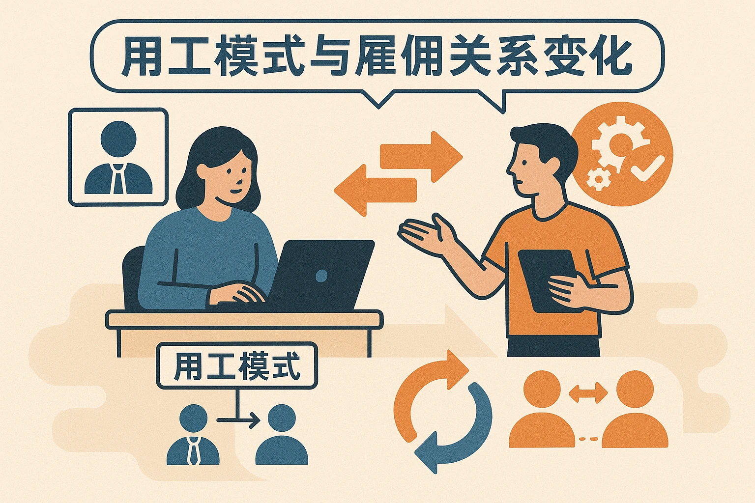 用工模式与雇佣关系变化