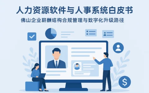 人力资源软件与人事系统白皮书：佛山企业薪酬结构合规管理与数字化升级路径