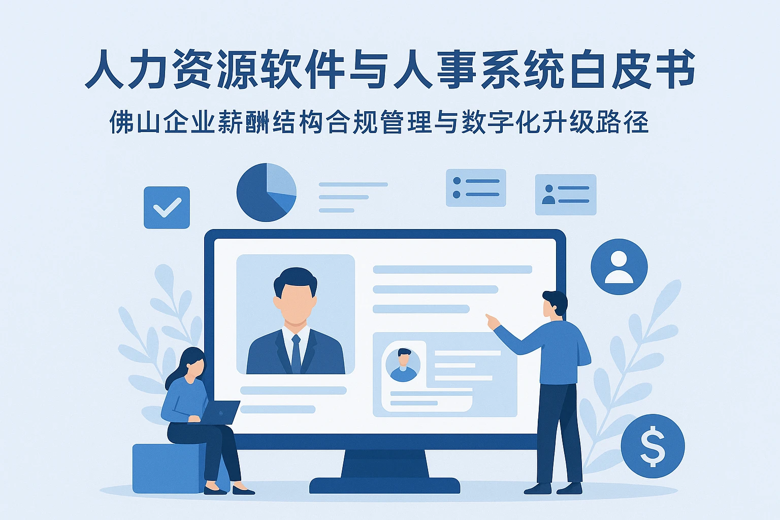 人力资源软件与人事系统白皮书：佛山企业薪酬结构合规管理与数字化升级路径