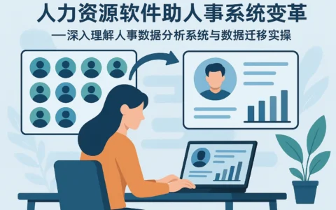 人力资源软件助力人事系统变革——深入理解人事数据分析系统与数据迁移实操