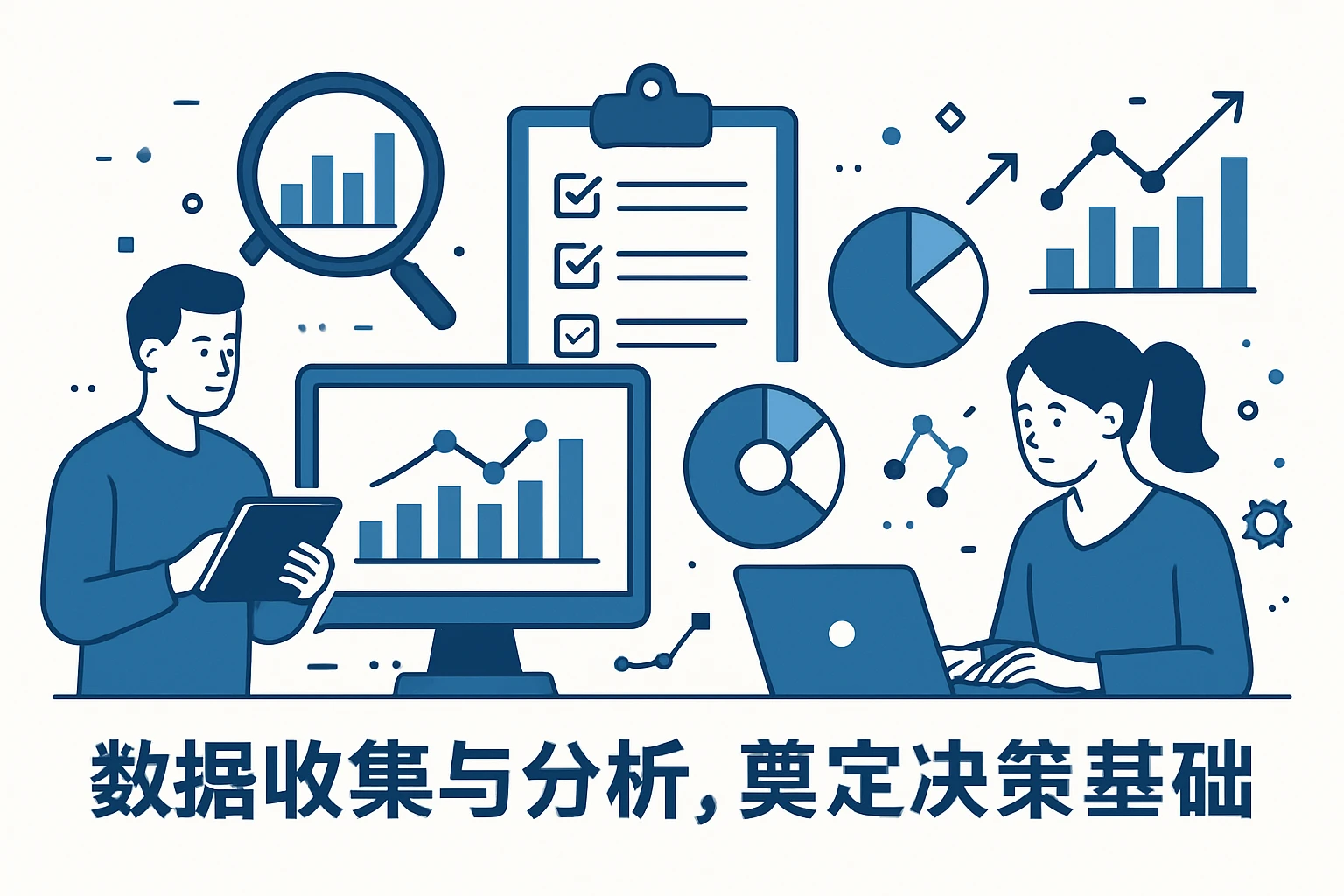 数据收集与分析，奠定决策基础