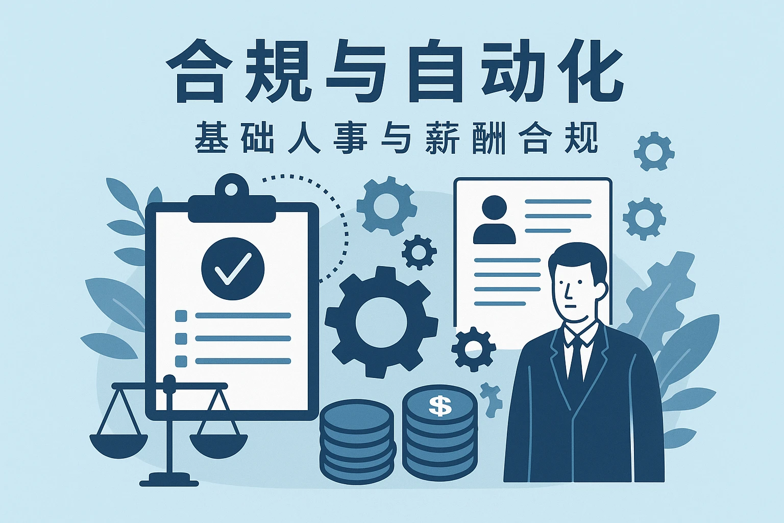 合规与自动化：基础人事与薪酬合规