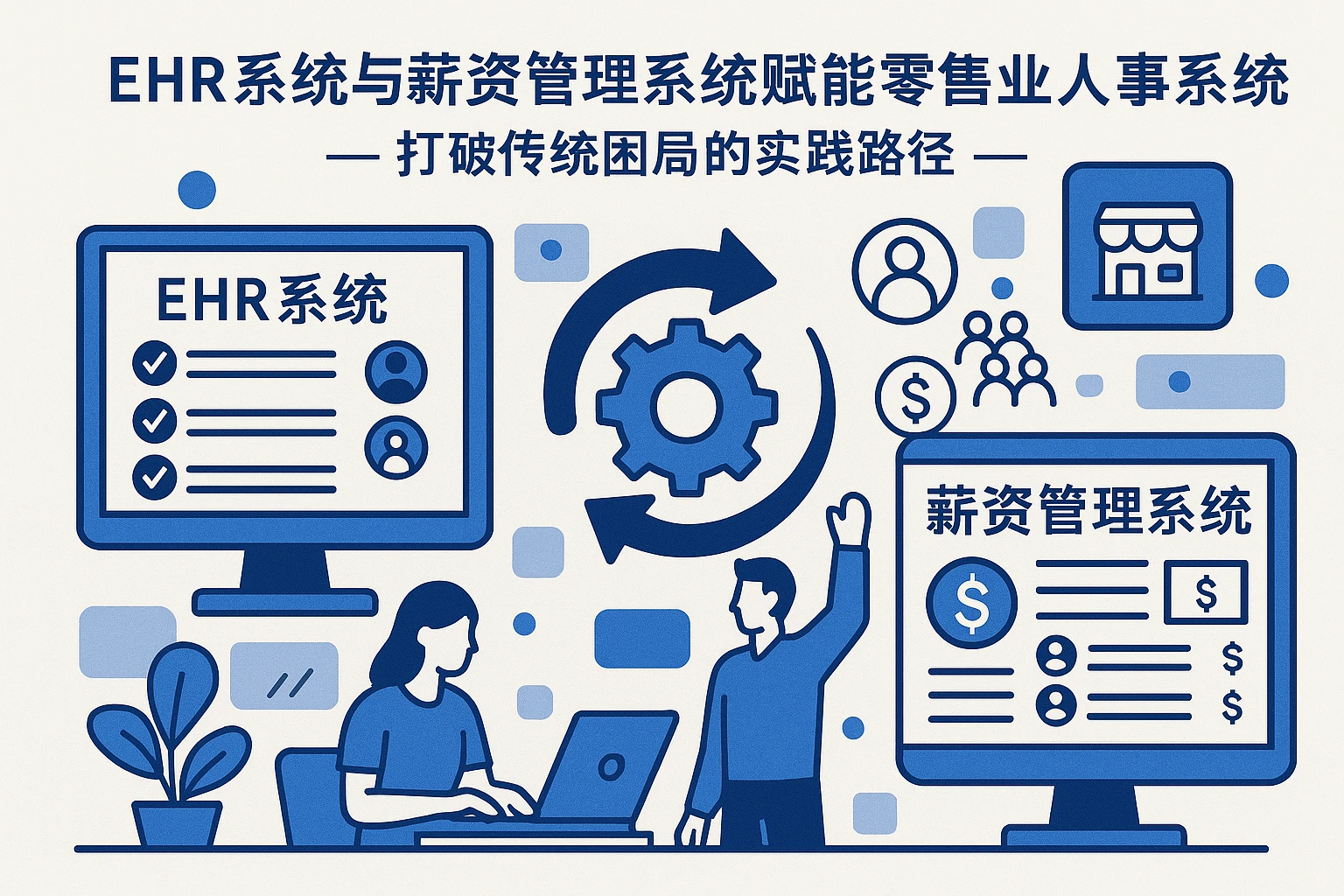 EHR系统与薪资管理系统赋能零售业人事系统转型——打破传统困局的实践路径