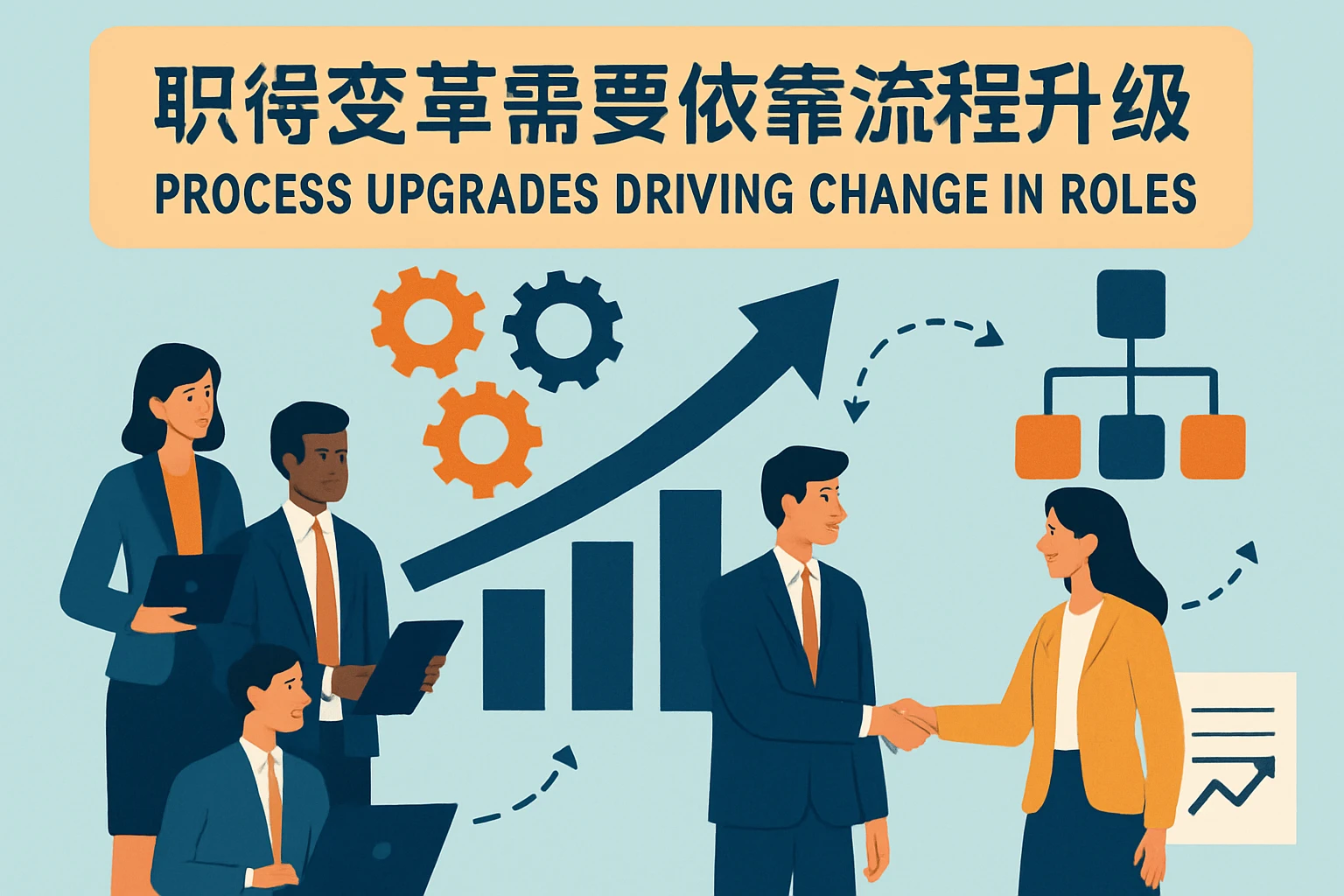 职位变革需要依靠流程升级