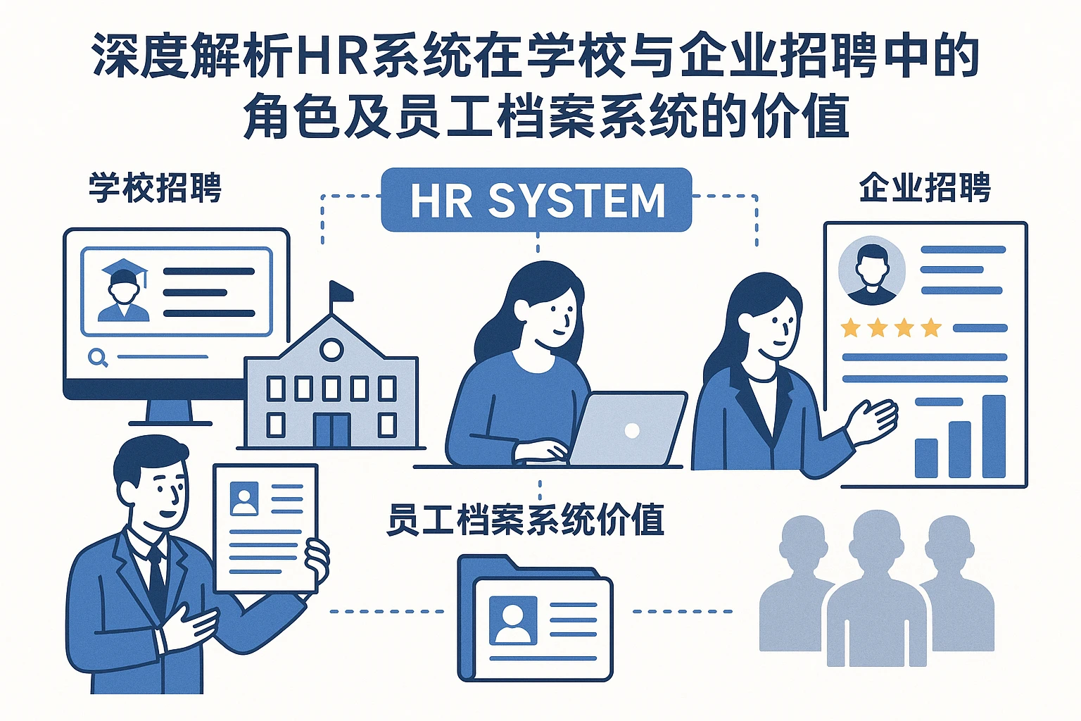 深度解析HR系统在学校与企业招聘中的角色及员工档案系统的价值