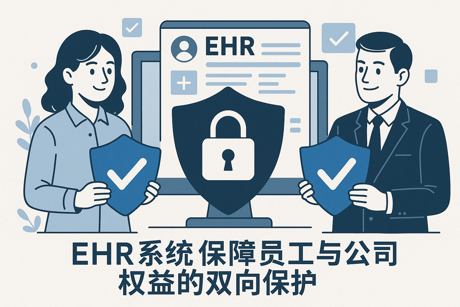 EHR系统保障员工与公司权益的双向保护