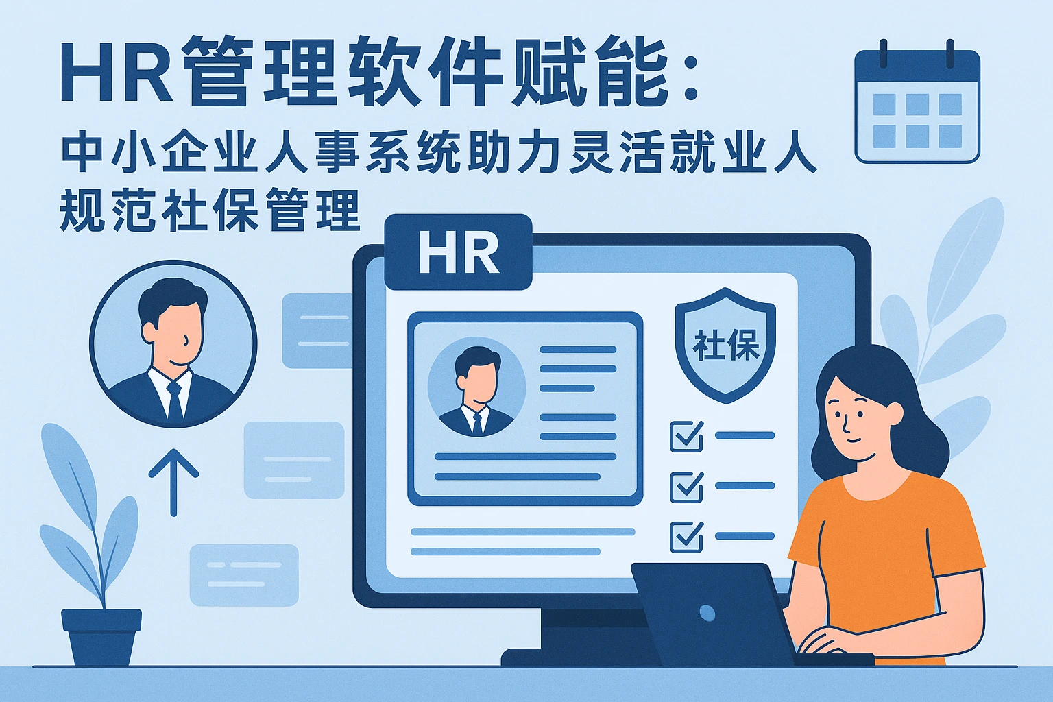 HR管理软件赋能：中小企业人事系统助力灵活就业人员规范社保管理