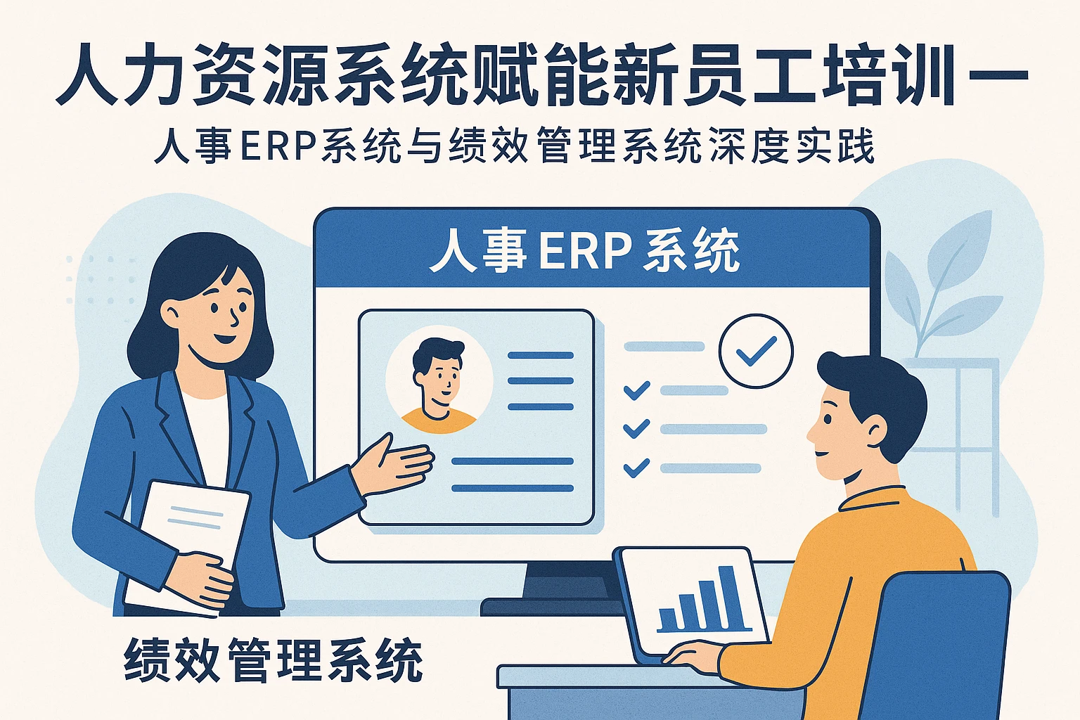人力资源系统赋能新员工培训——人事ERP系统与绩效管理系统的深度实践