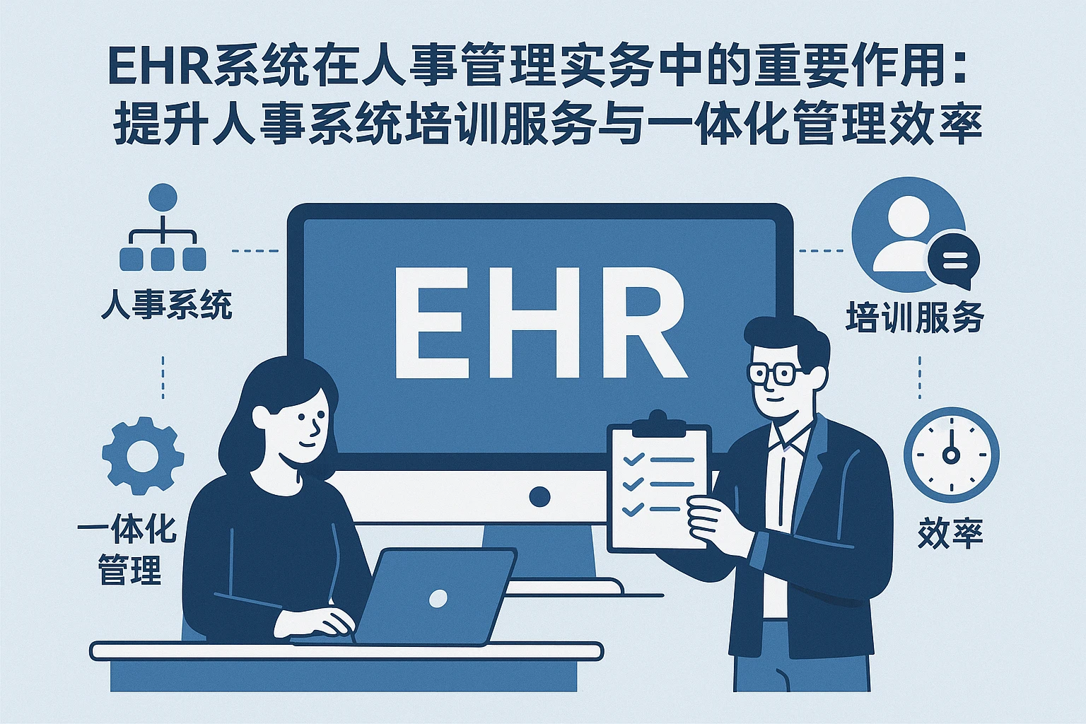 EHR系统在人事管理实务中的重要作用：提升人事系统培训服务与一体化管理效率
