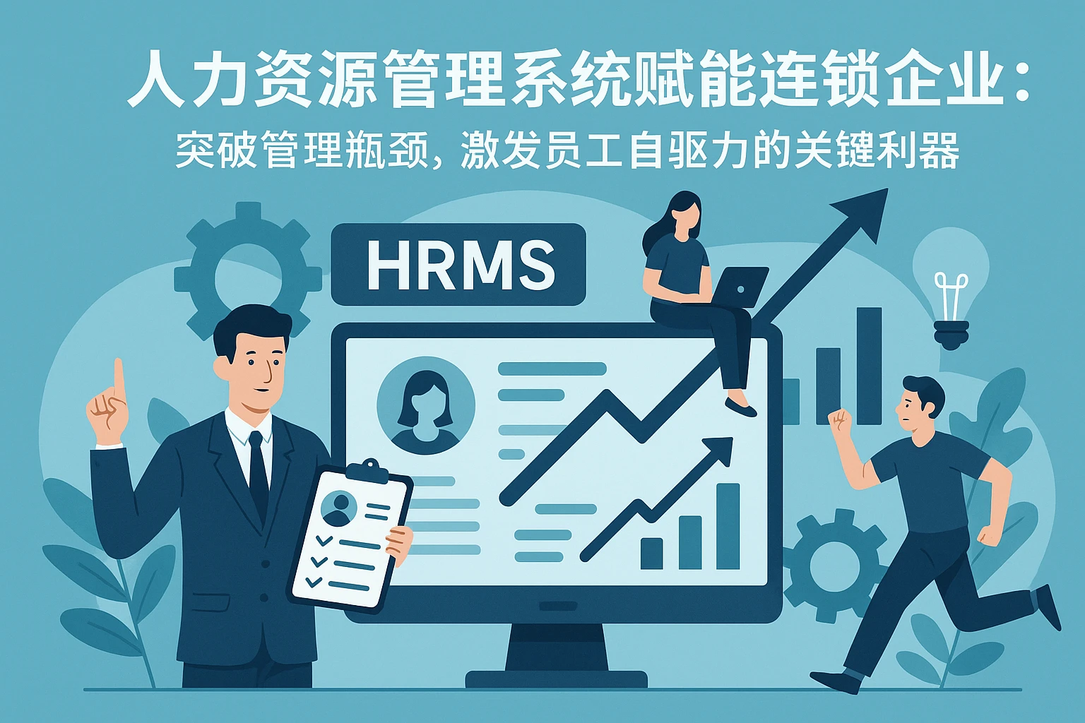 人力资源管理系统赋能连锁企业：突破管理瓶颈，激发员工自驱力的关键利器