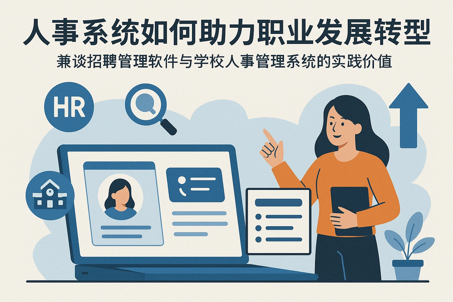 人事系统如何助力职业发展转型——兼谈招聘管理软件与学校人事管理系统的实践价值