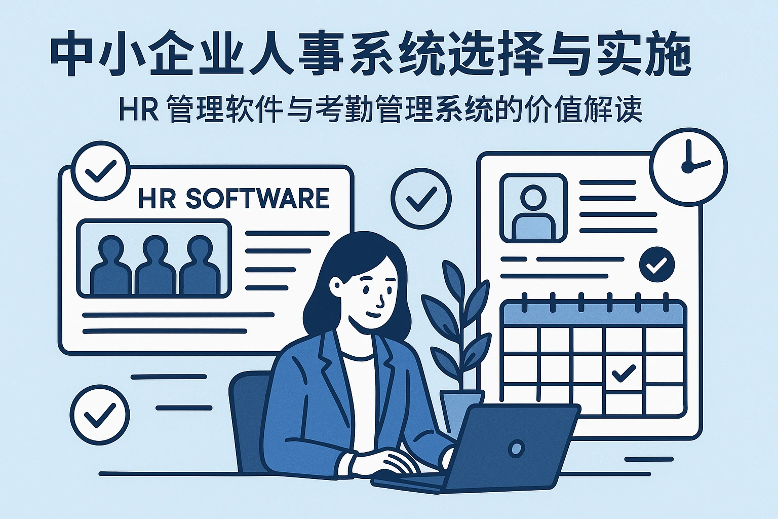 中小企业人事系统选择与实施全攻略——HR管理软件与考勤管理系统的价值解读
