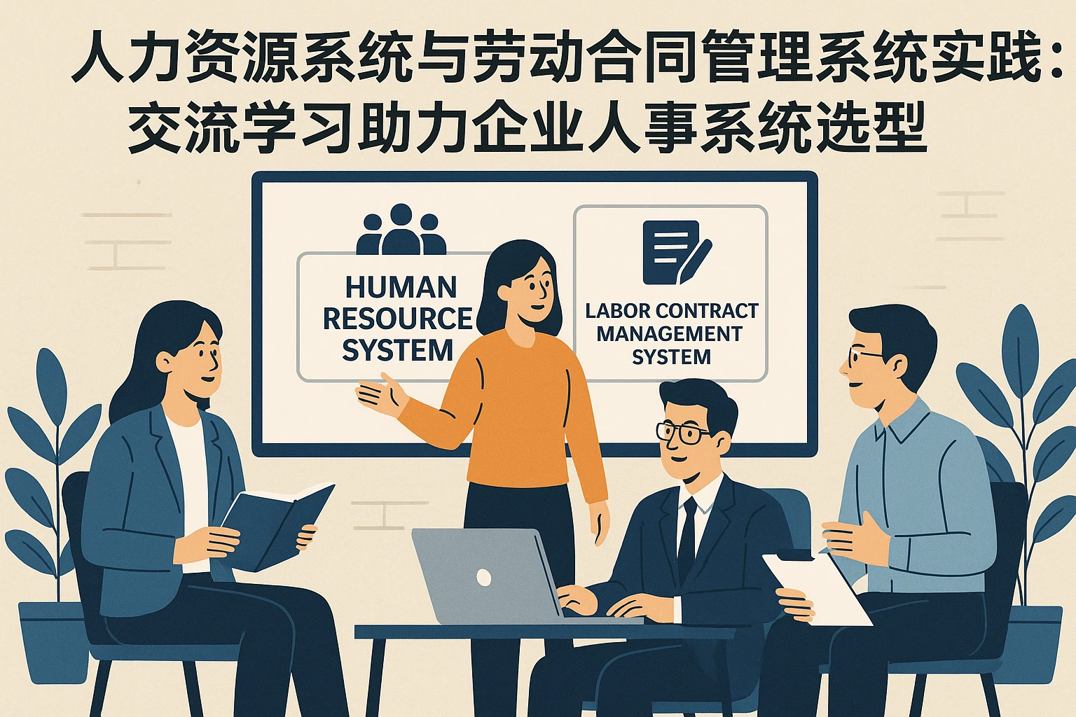 人力资源系统与劳动合同管理系统实践：交流学习助力企业人事系统选型