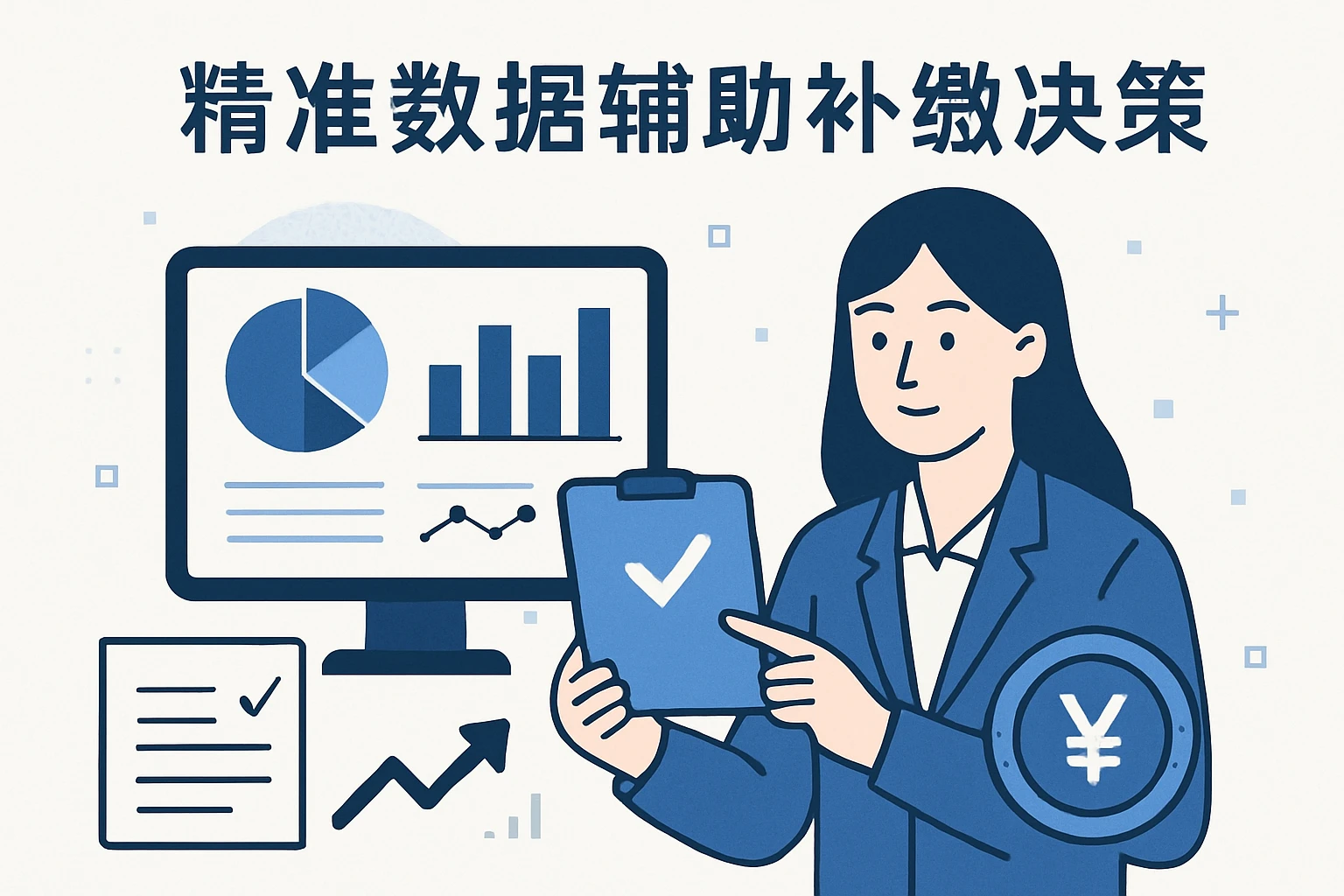 精准数据辅助补缴决策