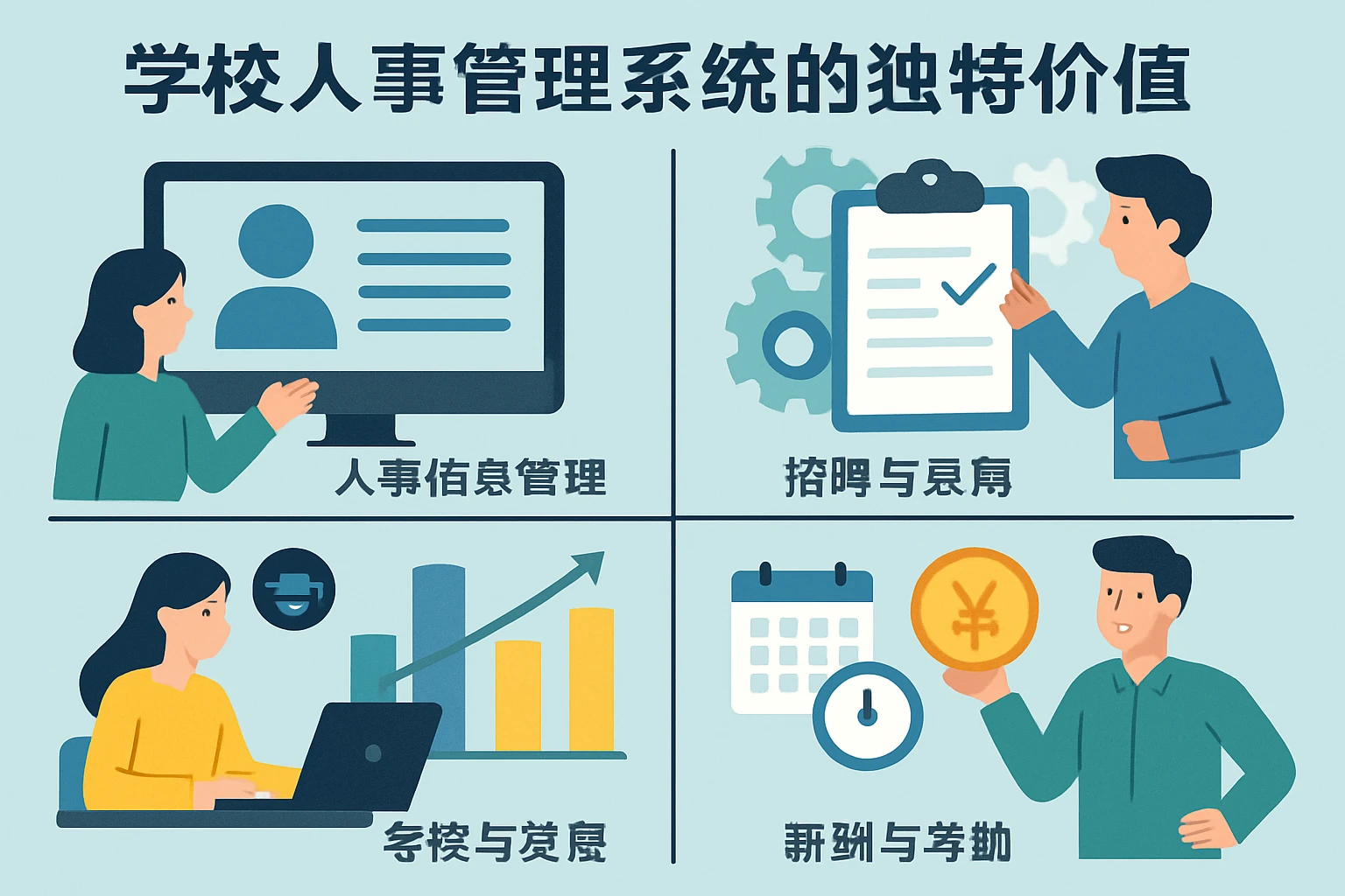 学校人事管理系统的独特价值
