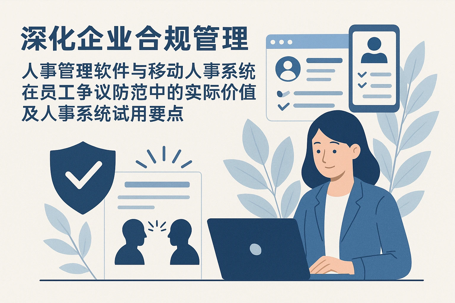 深化企业合规管理：人事管理软件与移动人事系统在员工争议防范中的实际价值及人事系统试用要点