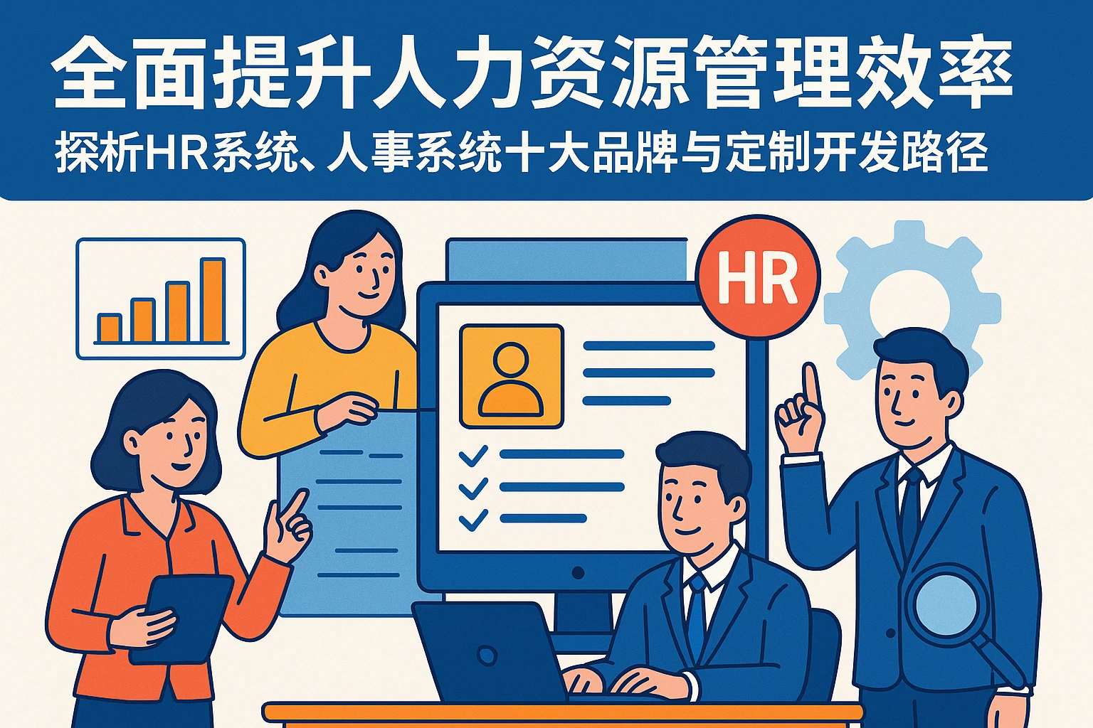 全面提升人力资源管理效率：探析HR系统、人事系统十大品牌与定制开发路径