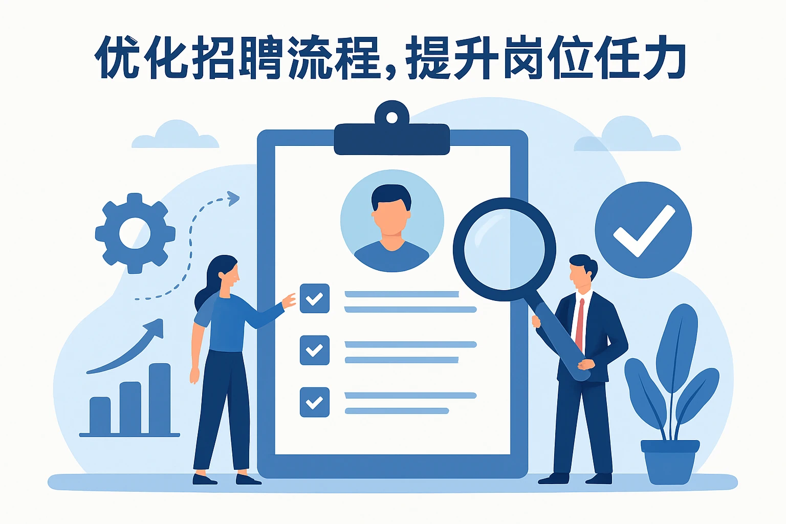 优化招聘流程，提高岗位胜任力
