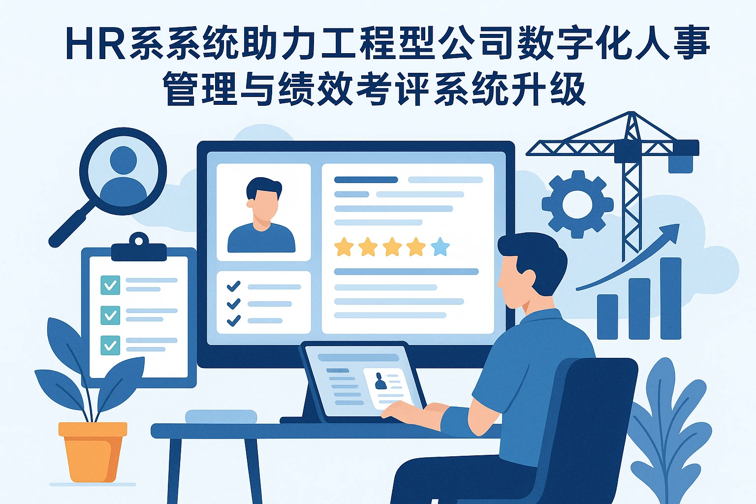 HR系统助力工程型公司数字化人事管理与绩效考评系统升级