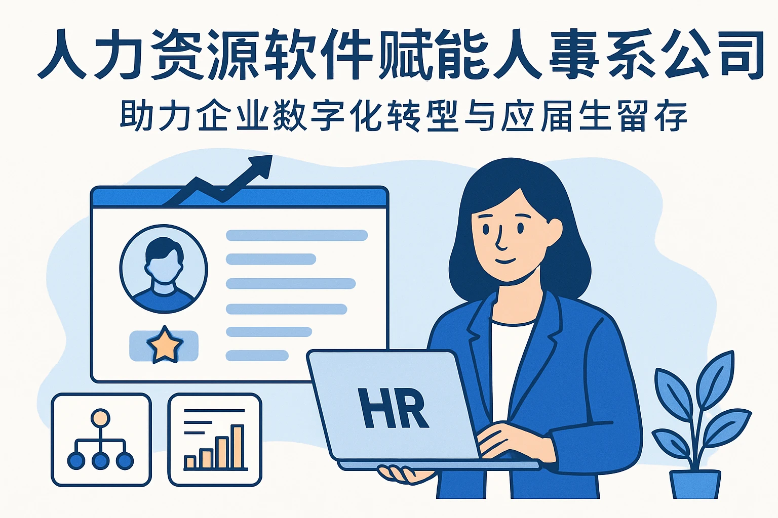 人力资源软件赋能人事系统公司，助力企业数字化转型与应届生留存