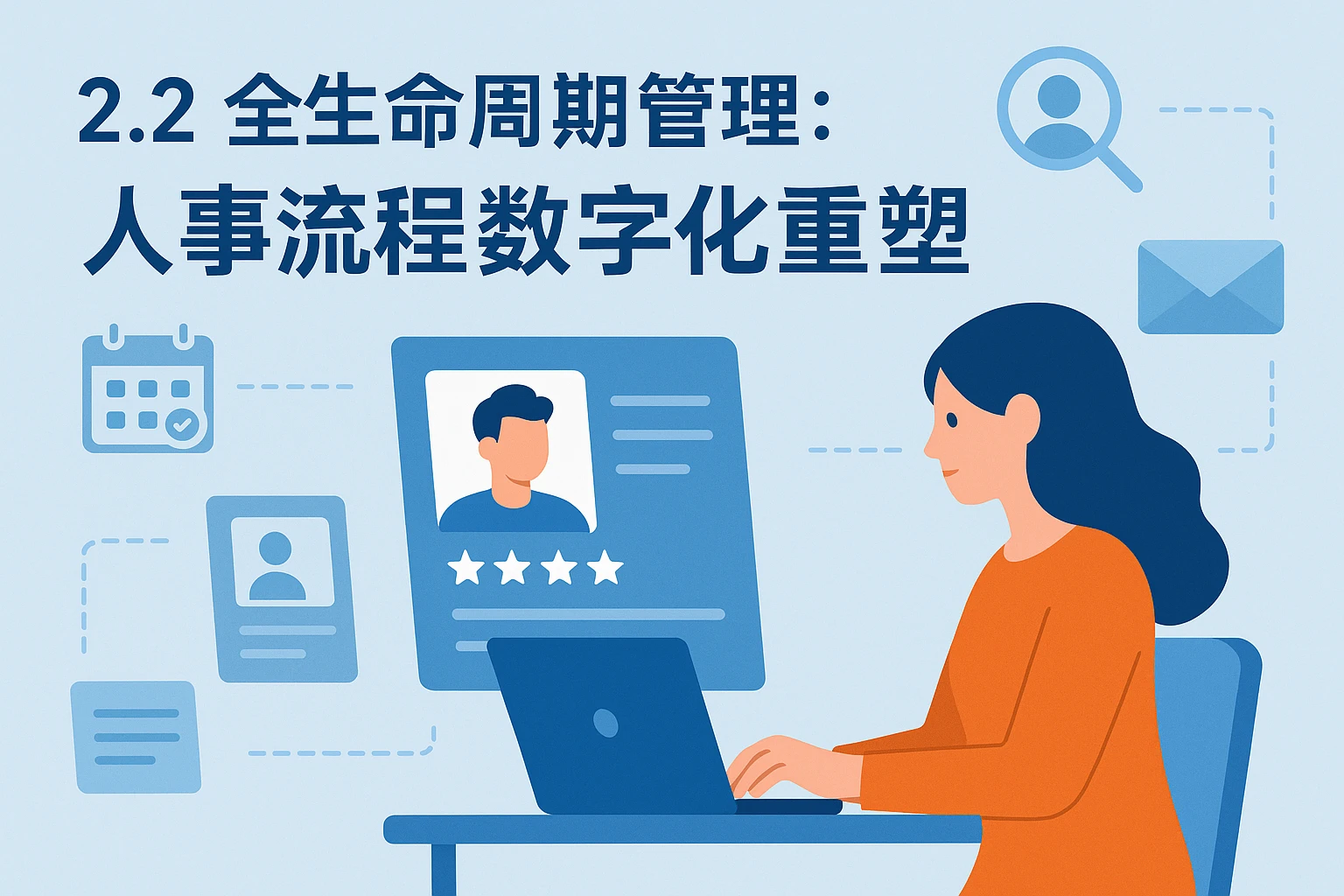 2.2 全生命周期管理：人事流程数字化重塑