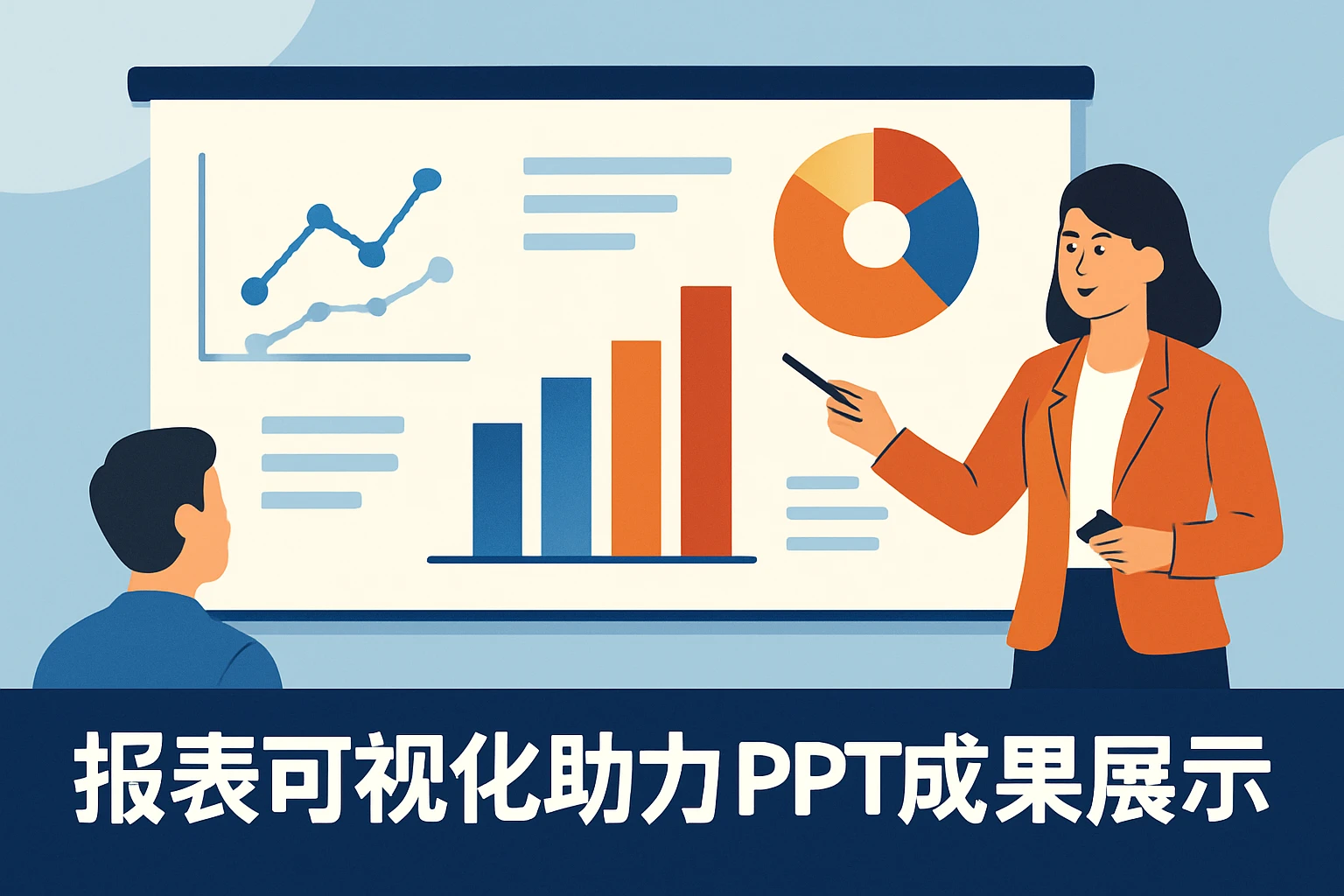 报表可视化助力PPT成果展示