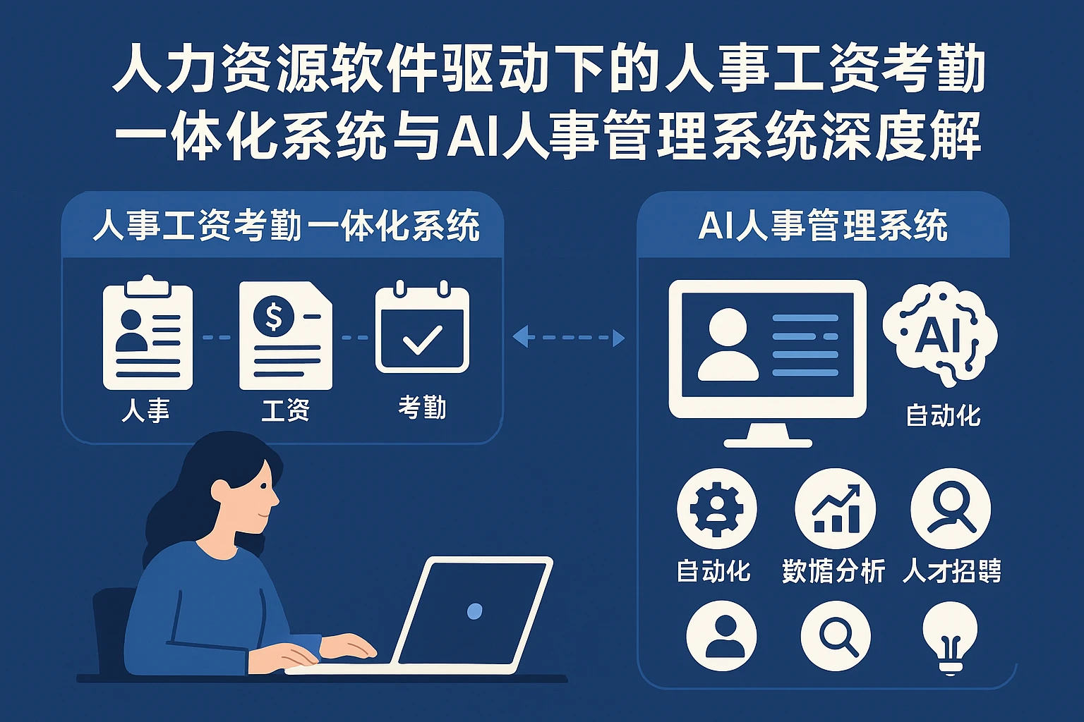 人力资源软件驱动下的人事工资考勤一体化系统与AI人事管理系统深度解析