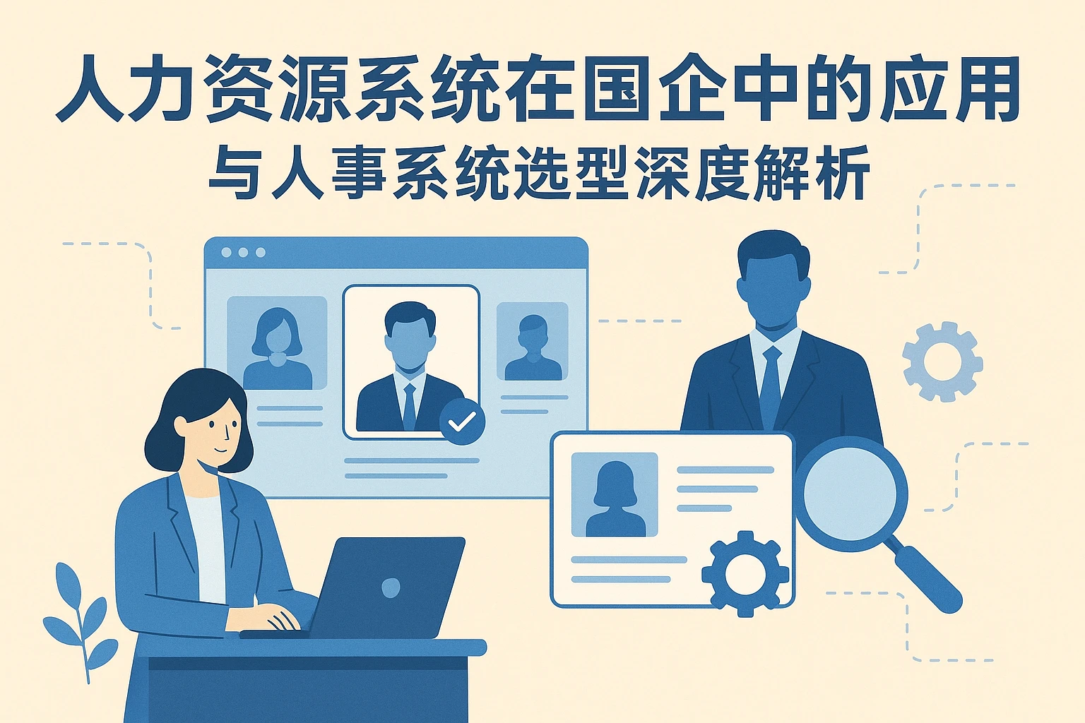 人力资源系统在国企中的应用与人事系统选型深度解析